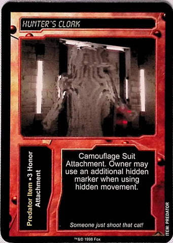 Aliens vs Predator CCG | Hunter's Cloak - AVP Resurrection | The Nerd Merchant