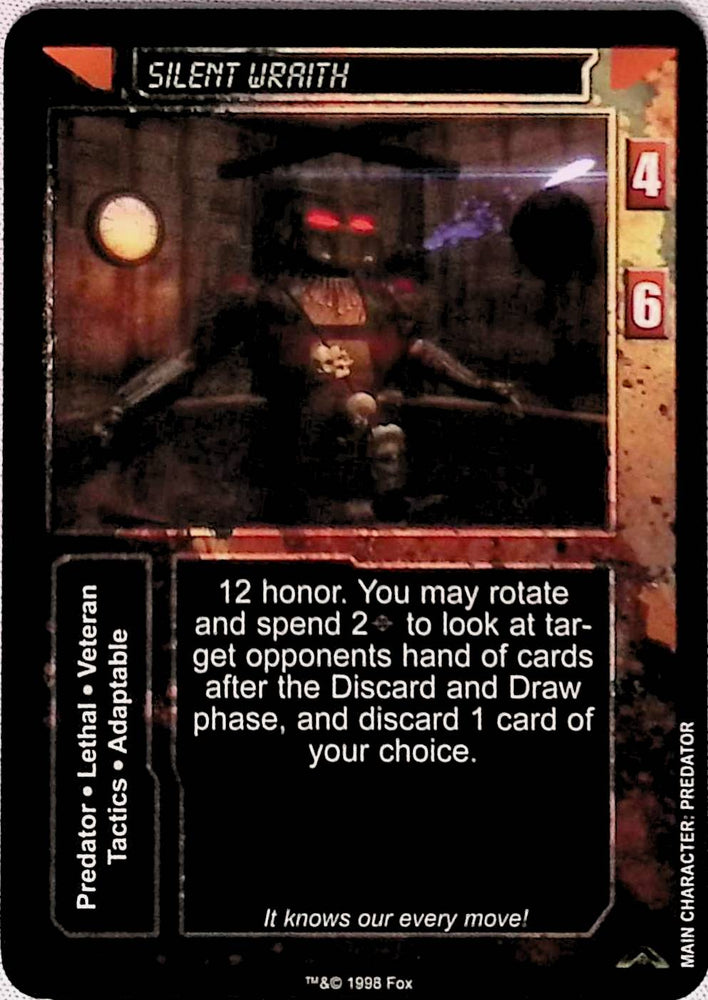 Aliens vs Predator CCG | Silent Wraith - AVP Resurrection | The Nerd Merchant