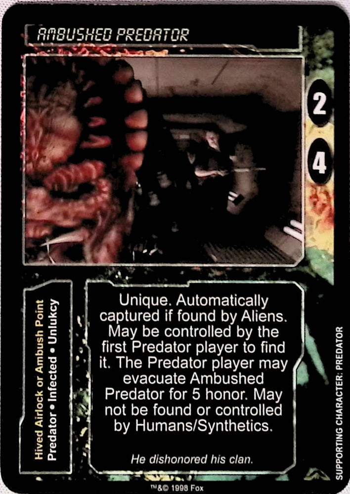 Aliens vs Predator CCG | Ambushed Predator - AVP Resurrection | The Nerd Merchant