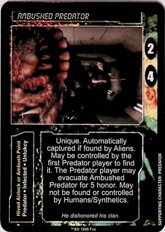 Aliens vs Predator CCG | Ambushed Predator - AVP Resurrection | The Nerd Merchant