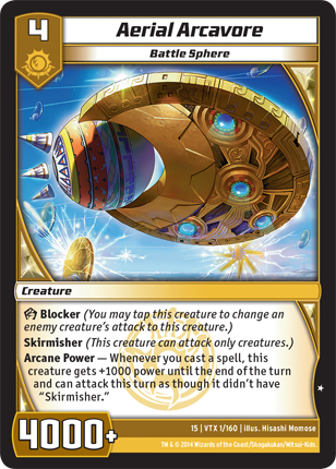 Kaijudo | Aerial Arcavore - Level 4 (15VTX) | The Nerd Merchant