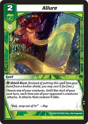 Kaijudo | Allure - Level 2 (13GAU) | The Nerd Merchant
