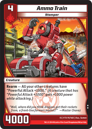 Kaijudo | Ammo Train - Level 4 (15VTX) | The Nerd Merchant