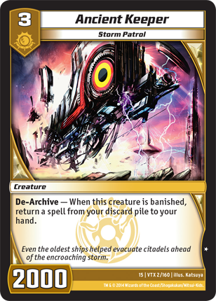 Kaijudo | Ancient Keeper - Level 3 (15VTX) | The Nerd Merchant