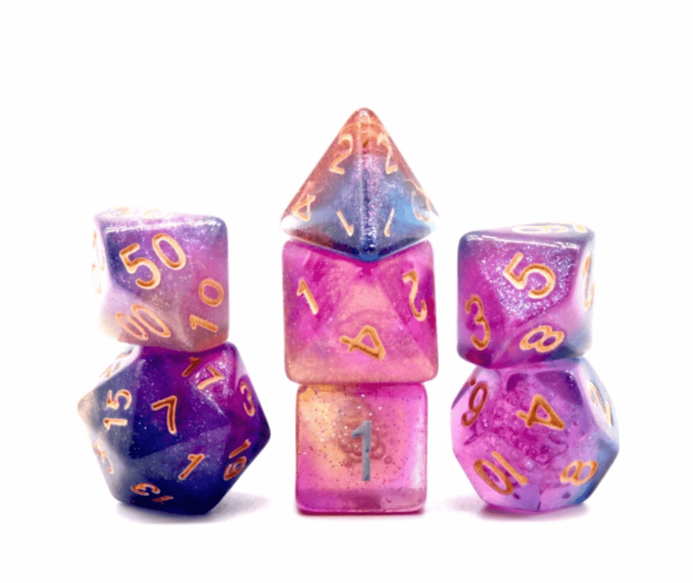 Andromeda’s Nebula RPG Dice Set