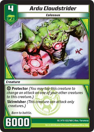 Kaijudo | Ardu Cloudstrider - Level 4 (15VTX) | The Nerd Merchant