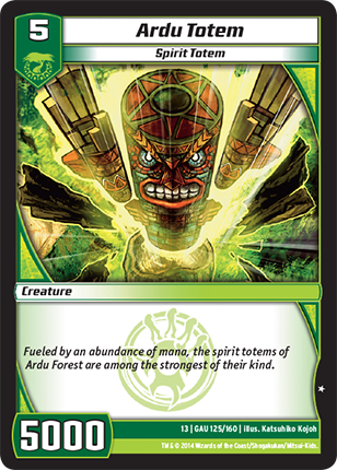 Kaijudo | Ardu Totem - Level 5 (13GAU) | The Nerd Merchant