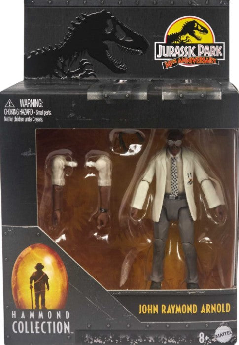 Jurassic Park - Mattel Action Figure - Hammond Collection - John Raymond Arnold