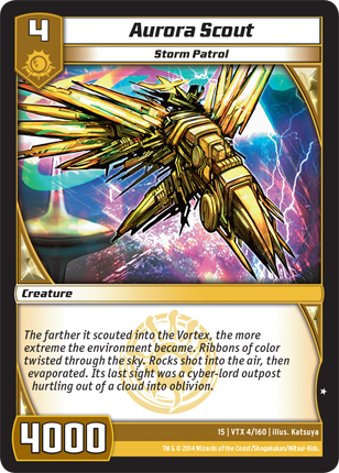 Kaijudo | Aurora Scout - Level 4 (15VTX) | The Nerd Merchant