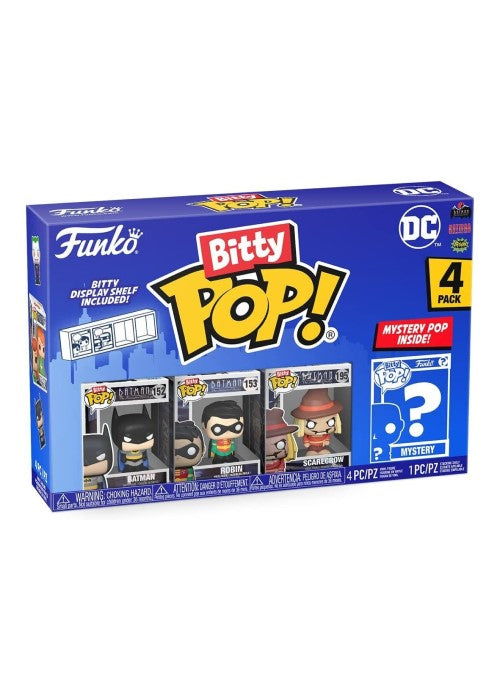 Funko | Bitty Pop - Batman, Robin, Scarecrow - DC 4-Pack | The Nerd Merchant