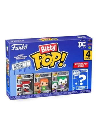 Funko | Bitty Pop - Harley Quinn, Poison Ivy, The Joker - DC 4-Pack | The Nerd Merchant