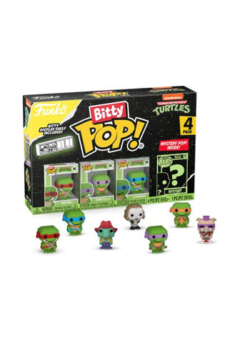 Funko | Bitty Pop - Raphael, Donatello, Leonardo - TMNT 4-Pack [NIP] | The Nerd Merchant