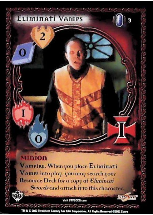 Buffy CCG | Eliminati Vamps - Class of '99 Unl 3/258 | The Nerd Merchant