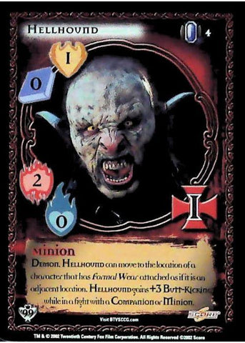 Buffy CCG | HellHound - Class of '99 Unl 4/258 | The Nerd Merchant