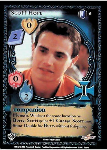 Buffy CCG | Scott Hope - Class of '99 Unl 6/258 | The Nerd Merchant