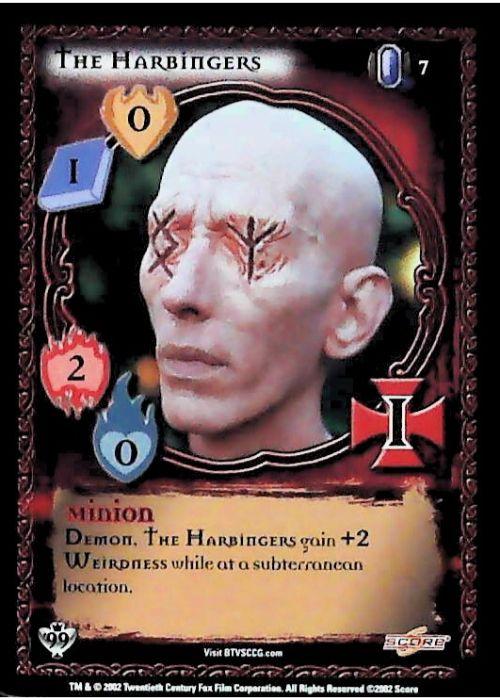 Buffy CCG | The Harbingers - Class of '99 Unl 7/258 | The Nerd Merchant