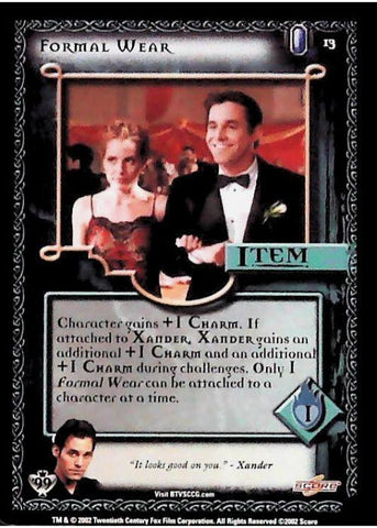 Buffy CCG | Formal Wear - Class of '99 Unl 13/258 | The Nerd Merchant