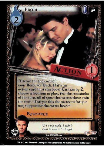 Buffy CCG | Prom - Class of '99 Unl 52/258 | The Nerd Merchant