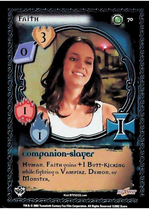 Buffy CCG | Faith - Class of '99 Unl 70/258 | The Nerd Merchant