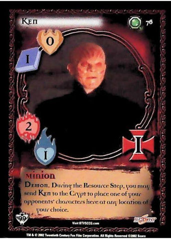 Buffy CCG | Ken - Class of '99 Unl 76/258 | The Nerd Merchant