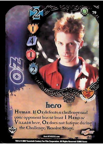 Buffy CCG | Oz - Class of '99 Unl 79/258 | The Nerd Merchant