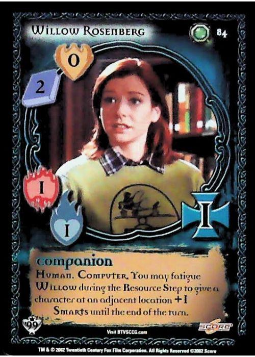 Buffy CCG | Willow Rosenberg - Class of '99 Unl 84/258 | The Nerd Merchant