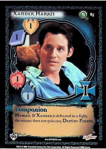 Buffy CCG | Xander Harris - Class of '99 Unl 85/258 | The Nerd Merchant