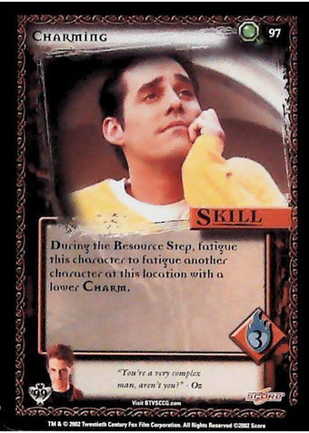 Buffy CCG | Charming - Class of '99 Unl 97/258 | The Nerd Merchant