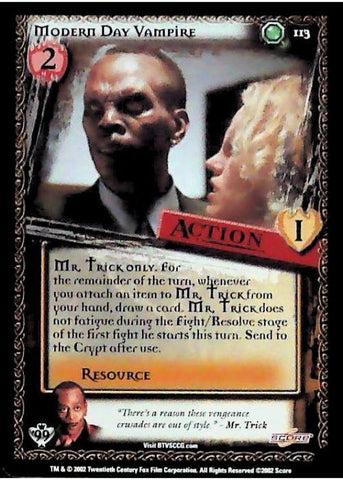 Buffy CCG | Modern Day Vampire - Class of '99 Unl 113/258 | The Nerd Merchant