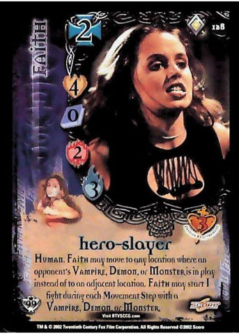 Buffy CCG | Faith - Class of '99 Unl 128/258 | The Nerd Merchant