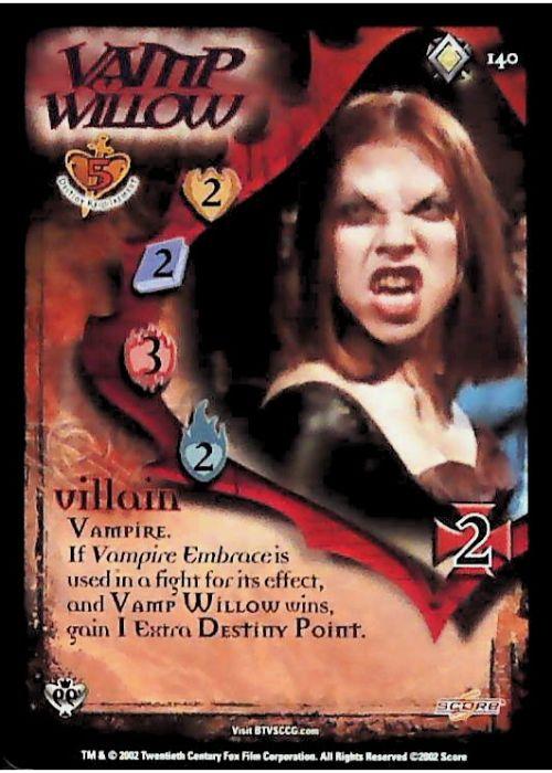 Buffy CCG | Vamp Willow - Class of '99 Unl 140/258 | The Nerd Merchant