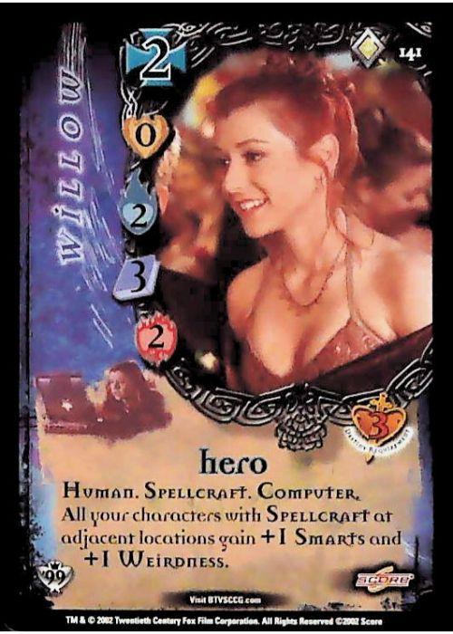 Buffy CCG | Willow - Class of '99 Unl 141/258 | The Nerd Merchant