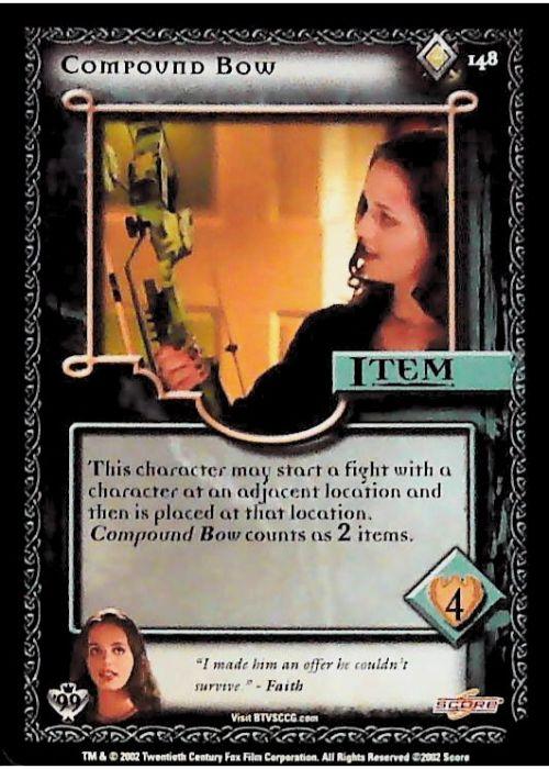 Buffy CCG | Compound Bow - Class of '99 Unl 148/258 | The Nerd Merchant