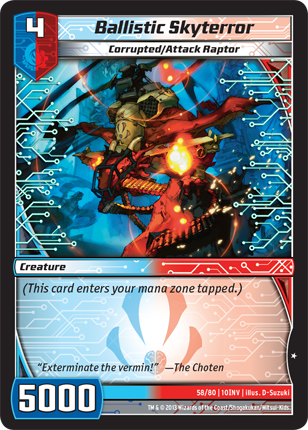 Kaijudo | Ballistic Skyterror - Level 4 (10INV) | The Nerd Merchant