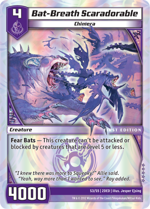 Bat-Breath Scaradorable - Level 4 (02DED)