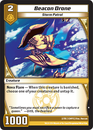 Kaijudo | Beacon Drone - Level 2 (12MYS) | The Nerd Merchant