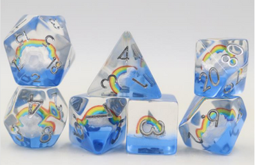 Foam Brain Games | Beautiful Day RPG Dice Set | The Nerd Merchant