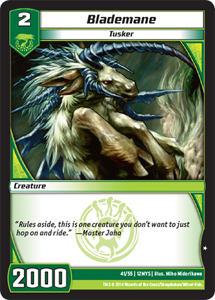 Kaijudo | Blademane - Level 2 (12MYS) | The Nerd Merchant