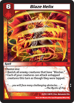 Kaijudo | Blaze Helix - Level 6 (12MYS) | The Nerd Merchant