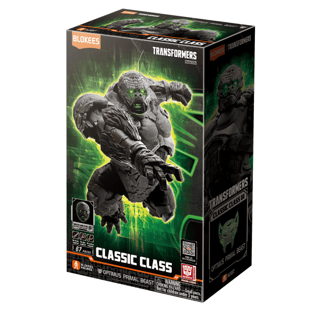 Blokees Figures | Transformers Classic Class 04 Optimus Primal Beast | The Nerd Merchant