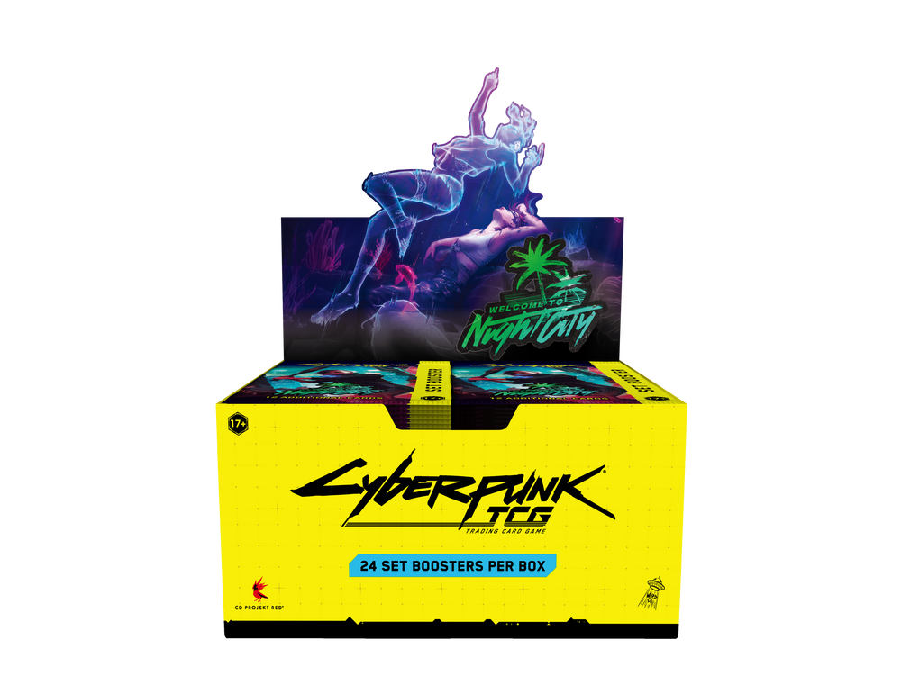 Welcome to Night City Retail - Booster Display