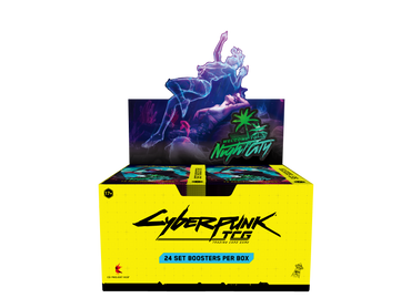 Welcome to Night City Retail - Booster Display