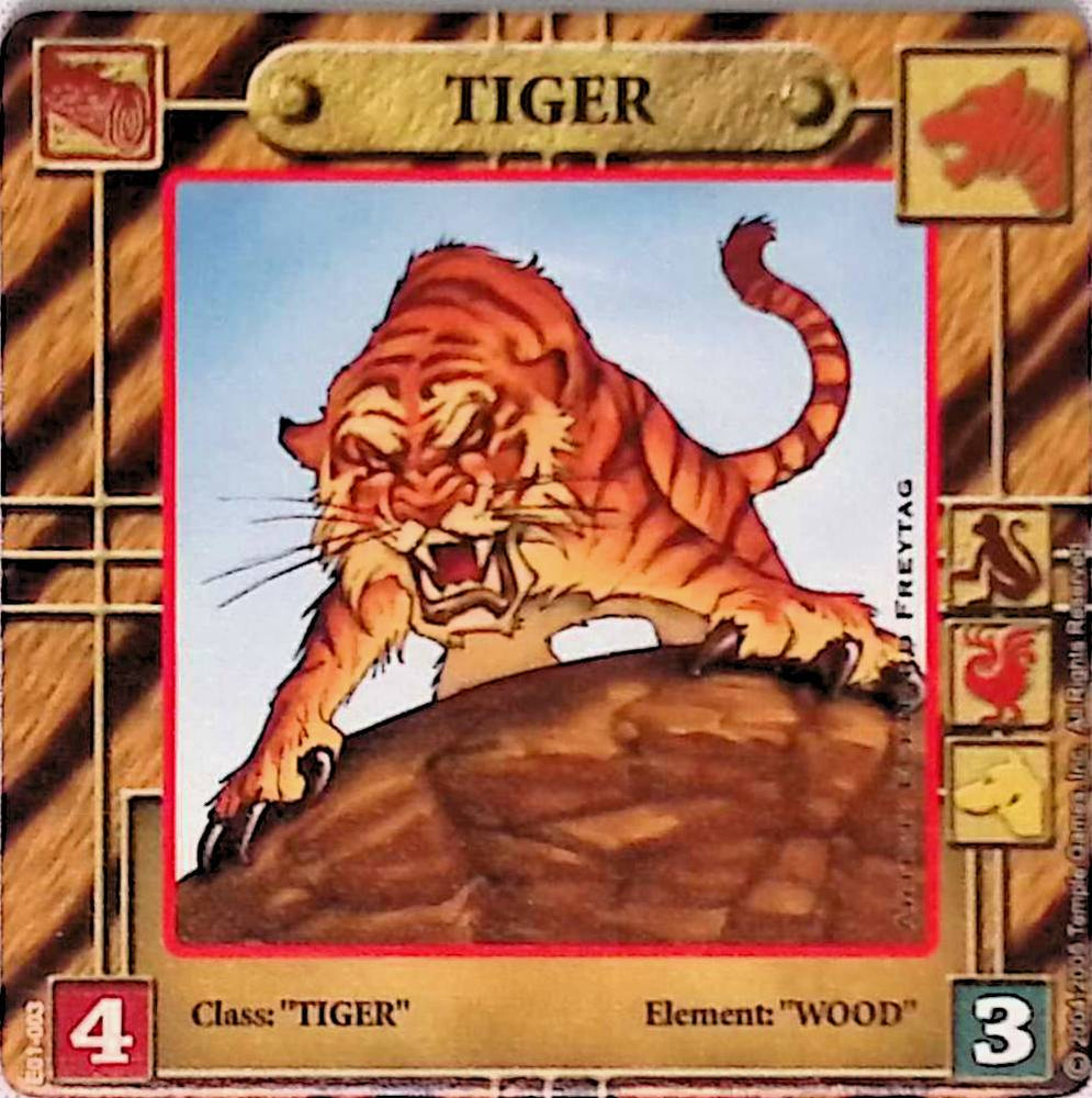 Chizo Rising | Tiger - E01-003 | The Nerd Merchant