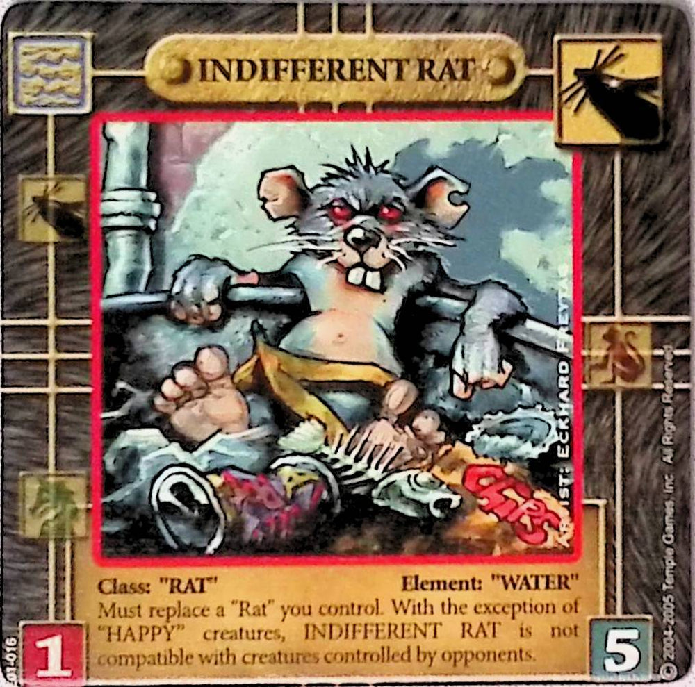 Chizo Rising | Indifferent Rat - E01-016 | The Nerd Merchant
