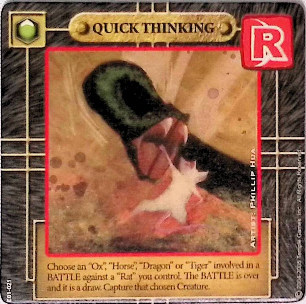 Chizo Rising | Quick Thinking - E01-021 | The Nerd Merchant