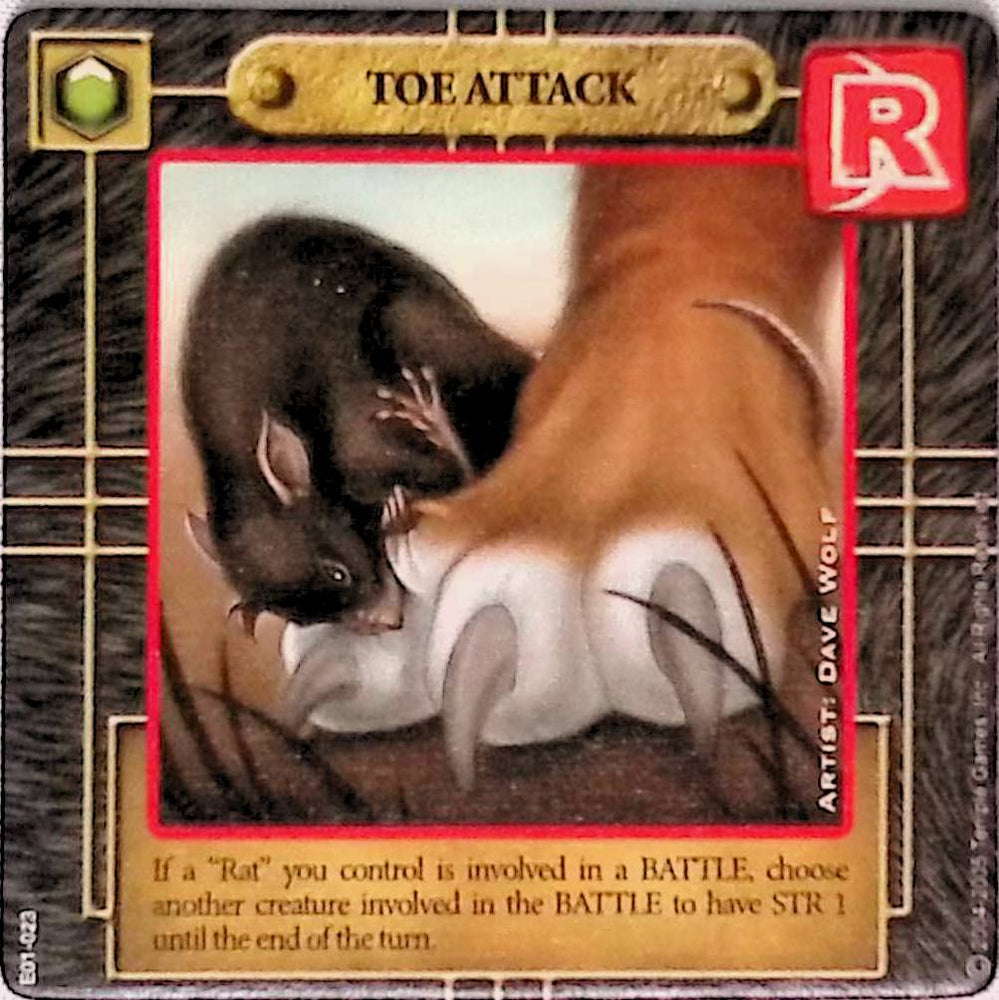 Chizo Rising | Toe Attack - E01-023 | The Nerd Merchant