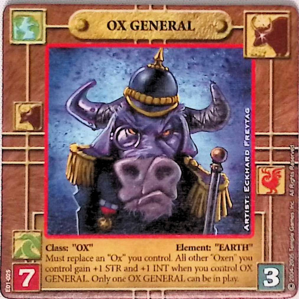 Chizo Rising | Ox General - E01-025 | The Nerd Merchant