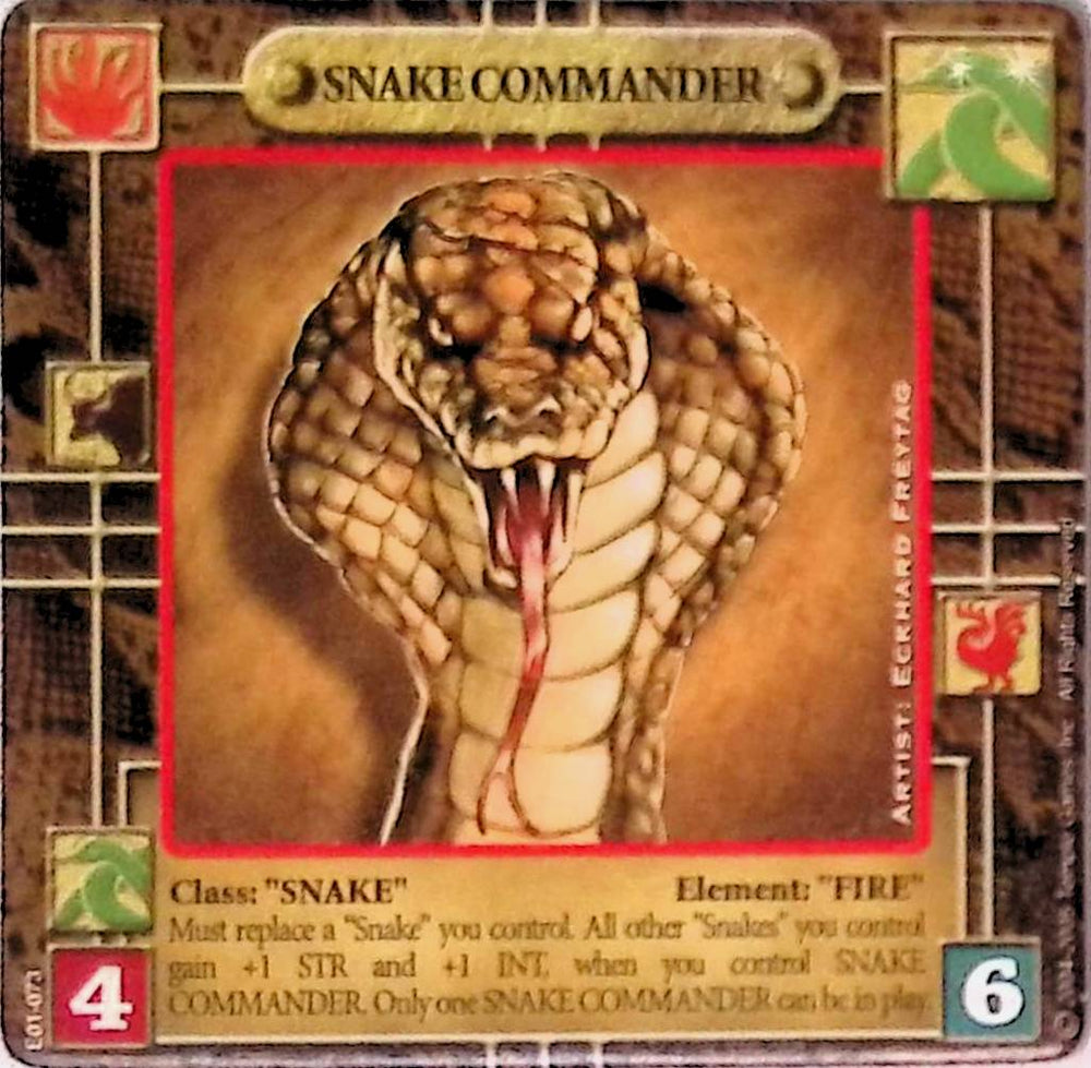 Chizo Rising | Snake Commander - E01-073 | The Nerd Merchant