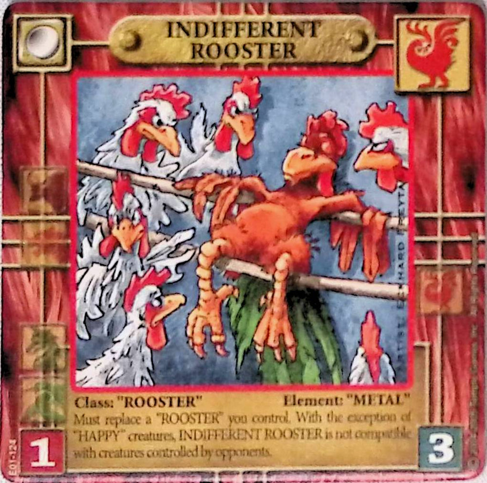 Chizo Rising | Indifferent Rooster - E01-124 | The Nerd Merchant