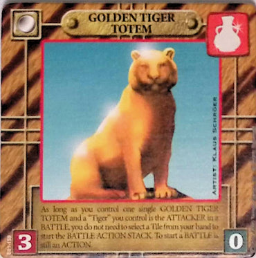 Chizo Rising | Golden Tiger Totem - E01-159 | The Nerd Merchant